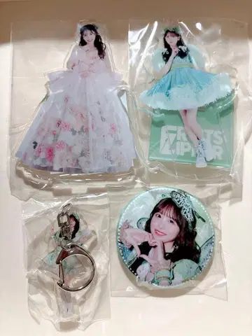 사쿠라이 유이 쨩 아크릴 스탠드, 캔 배지, 아크릴 키링