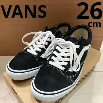 VANS 반스 올드스쿨 스니커즈 26cm 블랙