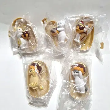 mofusand 타코야키냥 마스코트 전 5종 컴플리트 세트