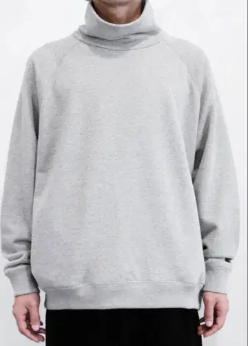 그라프 페이퍼 x 루프 휠러 하이넥 맨투맨 graphpaper