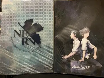 에반게리온 3.0 A4 클리어 파일 2장 세트