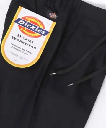 Dickies/루즈 테이퍼드 워크 팬츠 블랙 XL