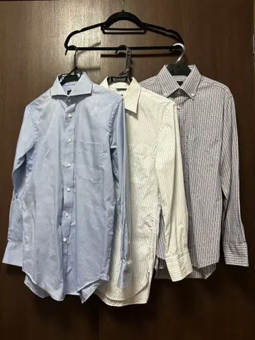 HILTON 긴팔 와이셔츠 3장 세트