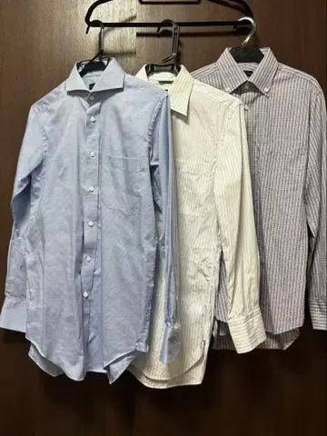 HILTON 긴팔 와이셔츠 3장 세트