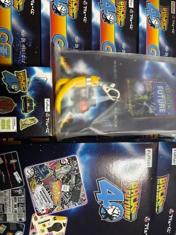 Back To The Future 복권 세트