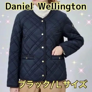 다니엘 웰링턴 라이트 웨이트 퀼팅 패디드 자켓 L 블랙