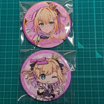 부이슷포! C107 정적 찻집 이토오카시 쿠루미노아 특대형 캔뱃지 2종