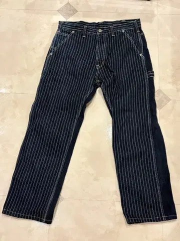 KOIMA GENES 스트라이프 데님 팬츠 34 새상품급