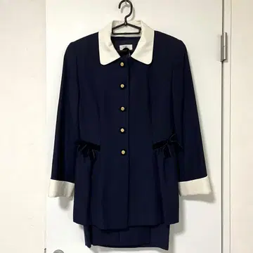 M'S GRACY 벨벳 리본 포함 포멀 투피스 셋업