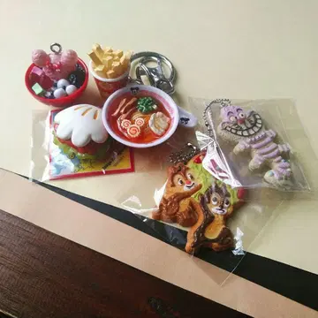 [ 디즈니 ] 파크 푸드 미니어처 라멘 쿠키 미니 체셔 고양이