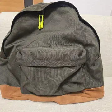 PACKING BOTTOM SUEDE BACKPACK - OLIVE