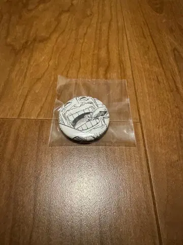 올 페이스 캔뱃지 원피스