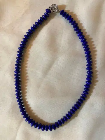 [새상품급] 라피스라줄리 목걸이 빈티지