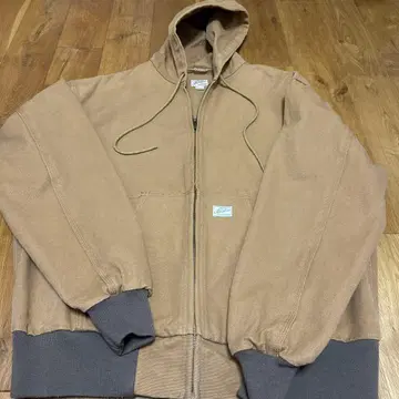 Backers 후드 부착 브라운 점퍼