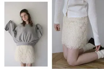 miies miim 코사지 스커트