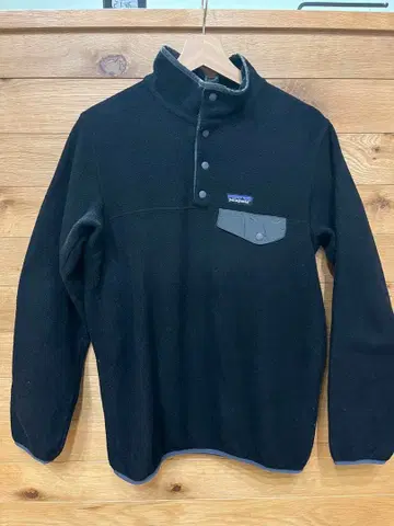 파타고니아 신틸라 플리스 스냅 T 올 블랙 25455 FA16