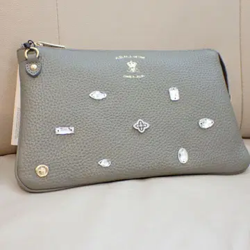 ADMJ 아르데코 파우치 지갑 그레이