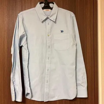 H.R. MARKET 라이트 블루 버튼 다운 셔츠