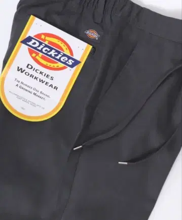 Dickies/루즈 테이퍼드 워크 팬츠 차콜 XL