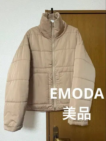 EMODA 다운 베이지 새상품급
