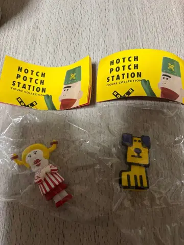 해치 팟치 스테이션, 가챠가챠 피규어 2체 세트