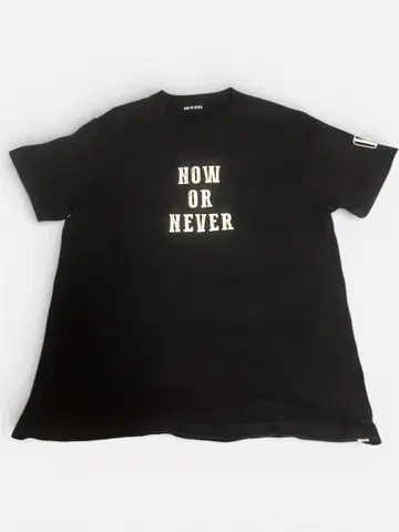 미우라 코타 NOW OR NEVER 응원 T셔츠 블랙