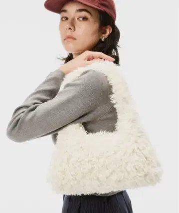 택 포함 미사용 새상품 푸들 퍼 백