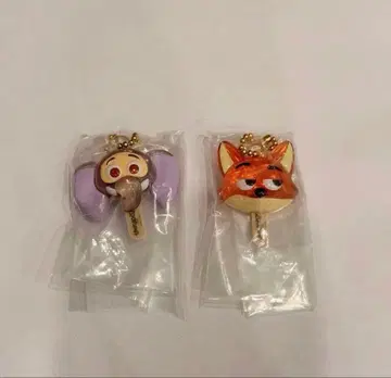 주토피아 캡슐 토이 2개 세트