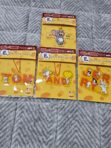 톰과 제리 Happy 복권 아크릴 키링 4개 세트 [ E상 ]