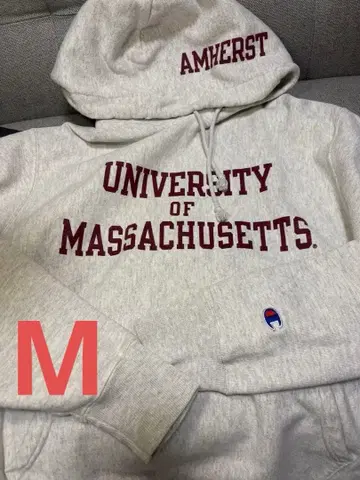 챔피언 리버스 위브 파란색 택