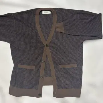 BAYFLOW 다크 브라운 가디건