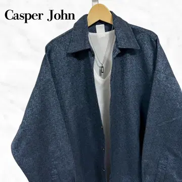 casper john 올 패턴 셔츠 긴팔 셔츠 겉옷 상의