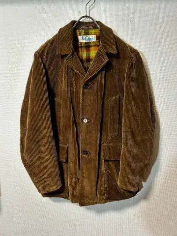 70s 이탈리아 빈티지 헌팅 자켓 코듀로이 유럽