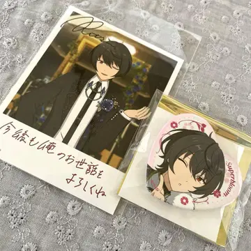 앙스타 스타포니 하트 캔뱃지 벌스데이 카드 사쿠마 리츠