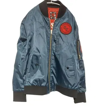 동방신기 LIVE TOUR TREE MA-1 블루종 M 사이즈 리버서블