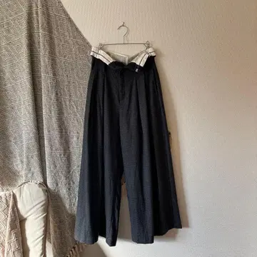 prank project check wide pants