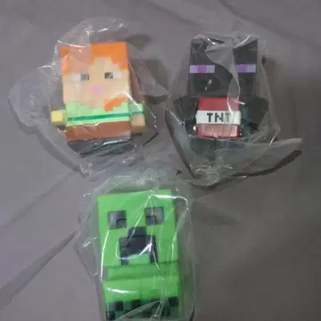 마인크래프트 라이트 마스코트 3개 세트