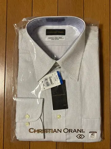 아오야마 양복 CHRISTIAN ORANI 스트라이프 셔츠 L(41)