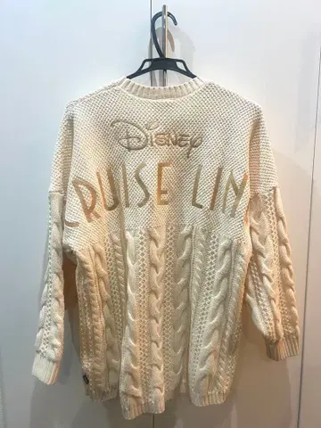 디즈니 크루즈 스피릿 저지 니트 크리스마스 홀리데이 한정판 XS