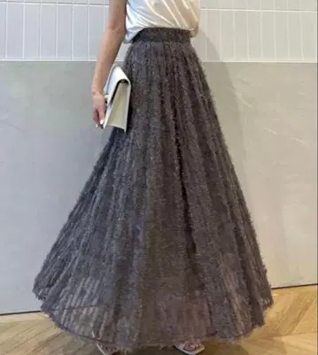 anuans 튤 자카드 볼륨 스커트 S 사이즈 택 포함