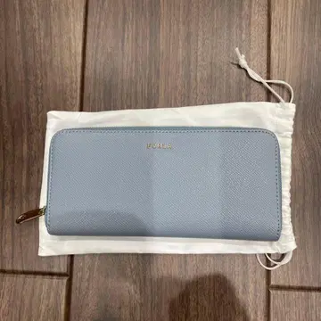 FURLA 라이트 블루 장지갑
