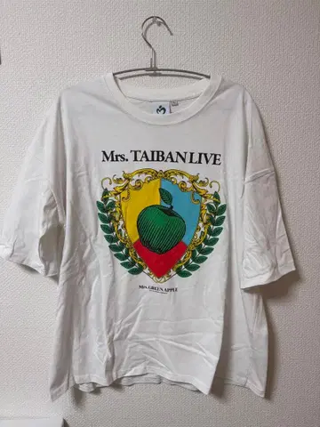 Mrs. TAIBAN LIVE T셔츠 화이트