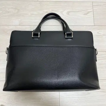 비즈니스 백 블랙 더블 핸들