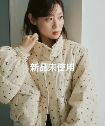 [ 미사용 새상품 ] kastane 코듀로이 충전솜 숏 자켓