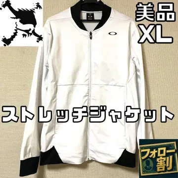 [팔로우 할인] 새상품급 오클리 스컬 스트레치 자켓 XL 사이즈 화이트