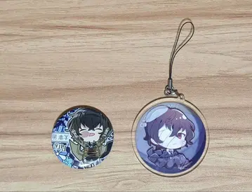 문호 스트레이독스 다자이 오사무 캔뱃지 스트랩