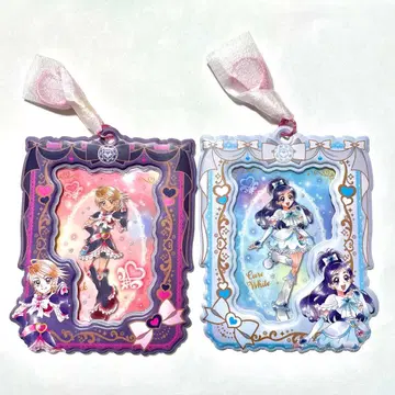 프리큐어 카드 홀더 큐어 블랙 & 큐어 화이트 빛의 전사 프리큐어