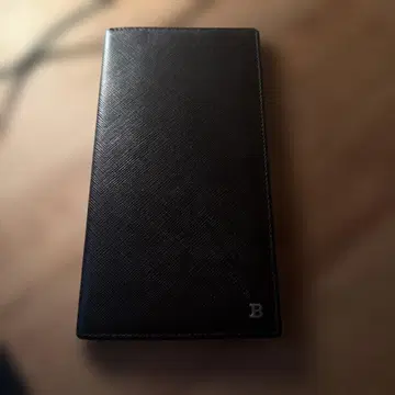 BALLY 블랙 가죽 장지갑 지갑