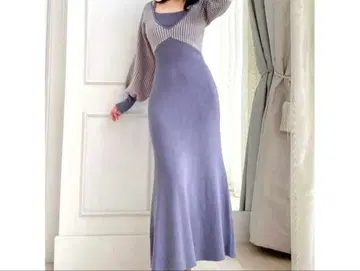 RESEXXY 롱 니트 원피스