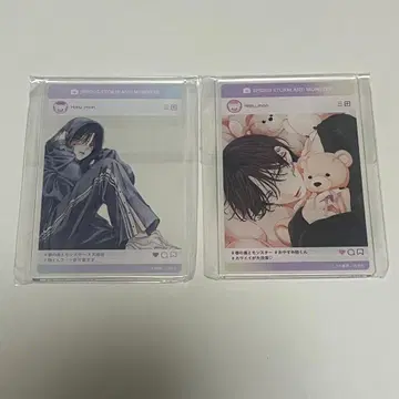 봄의 폭풍과 몬스터 아마미 카야 아크릴 카드